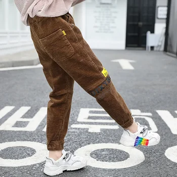 

INS Hot Girls Pants New Letter Straight Trousers 3-13 years old Spring and Autumn Children's Clothing Fashion Korean Kids Pants
