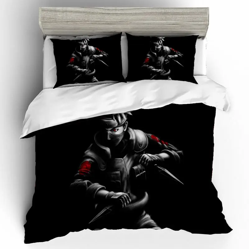 DQ0373 Домашний текстиль постельное белье Наруто Ropa De Cama Sabanas подарок 3d комплект постельного белья королевского размера Комплект постельного белья s для девочек постельное белье поплин - Цвет: DQ0373