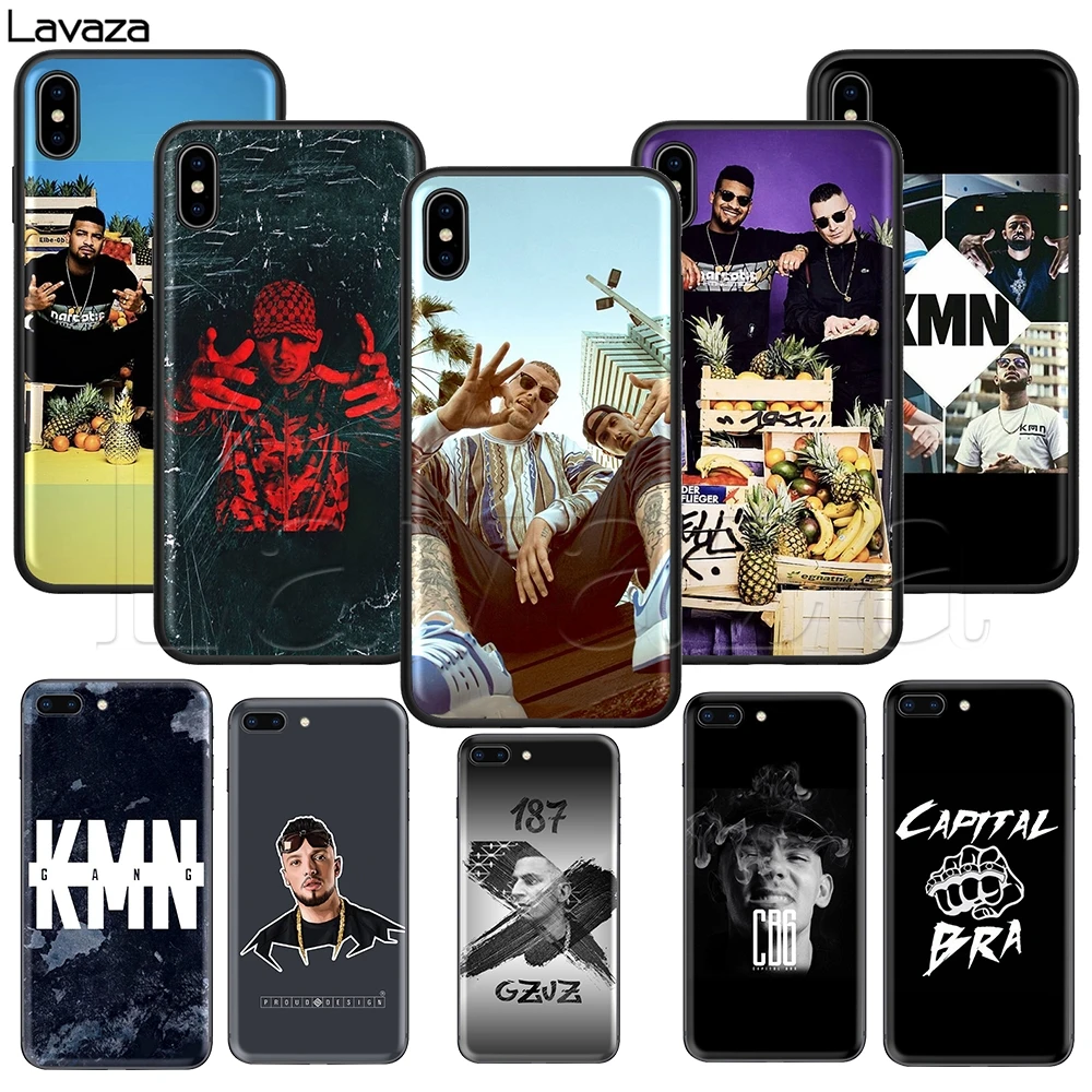 

Lavaza rapper Capital Bra Silicone Soft Case for iPhone 11 Pro XS Max XR X 8 7 6 6S Plus 5 5S SE