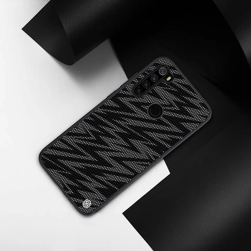 Чехол Nillkin Twinkle для Xiaomi Redmi Note 8 чехол для телефона с полиэстеровой сетчатой поверхностью чехол Funda