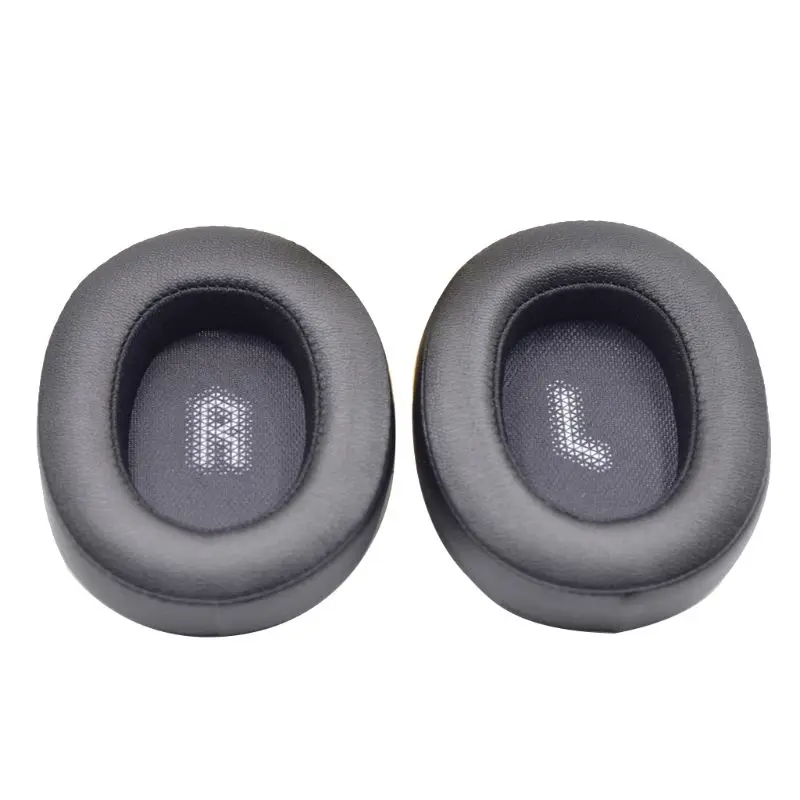 1Pair Replacement Soft Memory Foam Ear Cushion Cover Leather Earpads for J B L E55BT Bluetooth Wireless Headsets Headphones