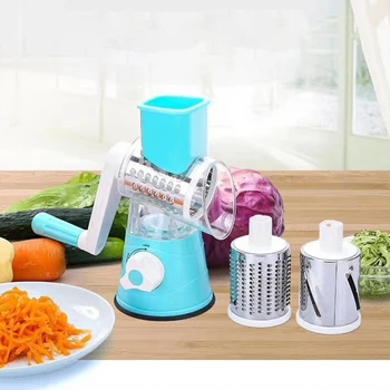 

2020 Manual Vegetable Cutter Slicer Kitchen Accessories Multifunctional Round Mandoline Slicer Potato Cheese Kitchen Gadgets EA
