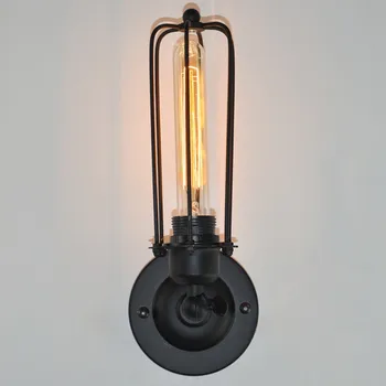 

KAKUDER wall lamp E27 American Vintage Retro loft Industrial Style Metal Arts Restaurant Cafe Walls Lamp home Decors deco maison