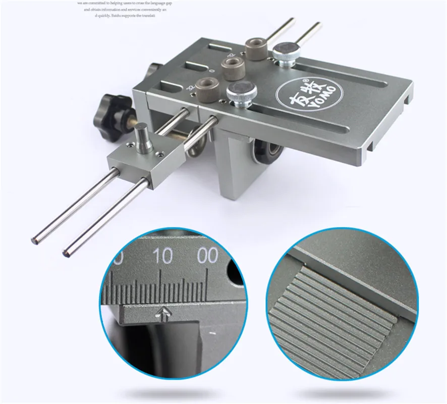 

Deluxe type Precision Dowel 3 in 1 hole jig kit DIY woodworking hand tool set MD590