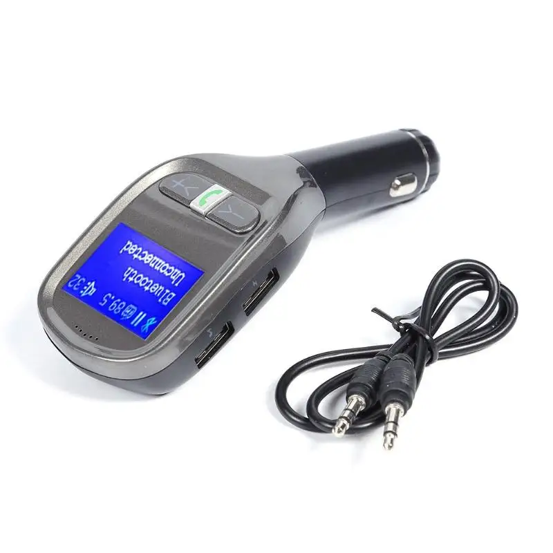 A11 автомобильный комплект громкой связи Bluetooth 4,2 fm-передатчик Модулятор MP3-плеер USB зарядное устройство поддержка воспроизведения музыки на u-диск