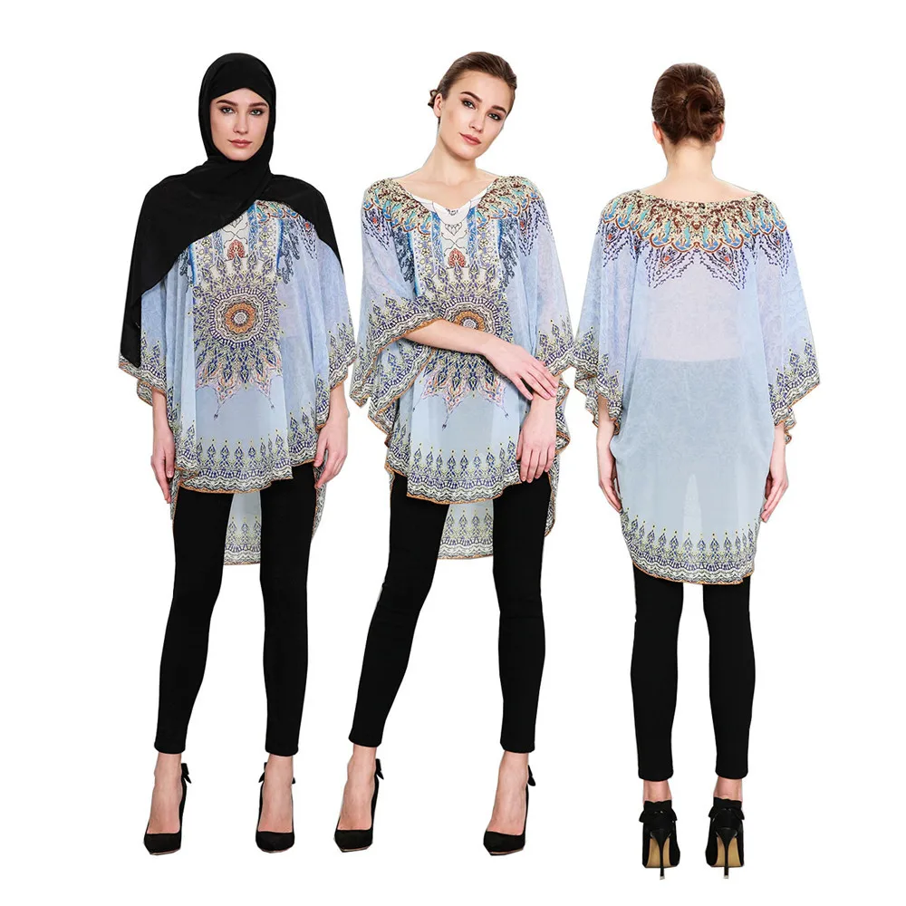 

African Dresses for Women Dashiki Diamond Beads African Clothes Abaya Dubai Robe Evening Long Muslim Dress Hooded Cape
