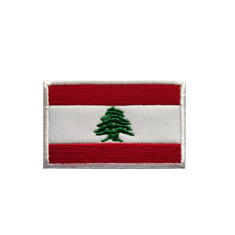 AHYONNIEX Middle East & South Asia Embroidered Flag Patch - Tactical Morale Badge Sticker