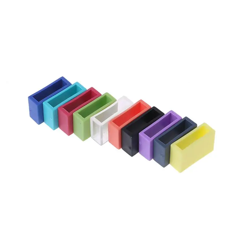 10 шт. застежка надежная кольцами держатель силиконовый браслет для часов