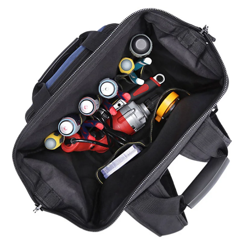 electrician tool bag Large-Capacity Double-Shoulder Tool Bag Special Electrician Double-Shoulder Tool Bag Waterproof Multi-Function Repair Tool Bag tool bags for sale