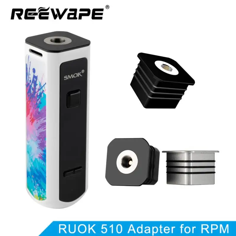 Новые горячие REEWAPE 510 адаптер для SMOK RPM40/VOOPOO VINCI/VINCI X RDA RTA RDTA электронные сигареты нить