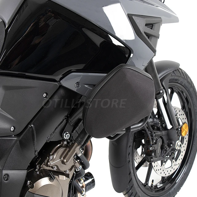 Bolsas Laterales Para Moto BMW F850GS - Triangulares, Impermeables, Con Bolsillo De Malla