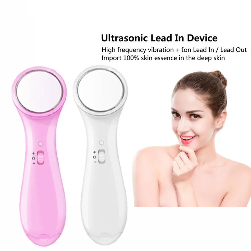 Anti-aging Electric Machine High Frequency Ultrasonic Facial Beauty Device Ionic Face Cleaner Wrinkle Removal Skin Lift Massager