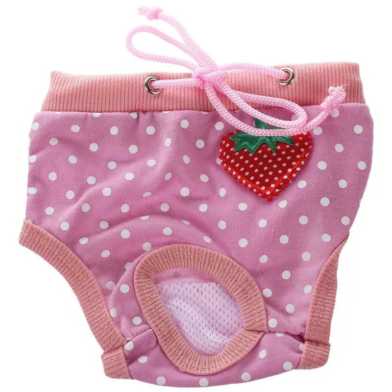 

Female Pet Dog Hygienic Sanitary Diaper Pant Brief for Small Dog