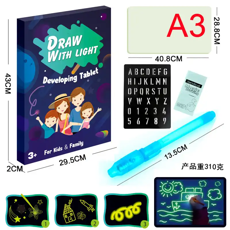 light drawing board toy