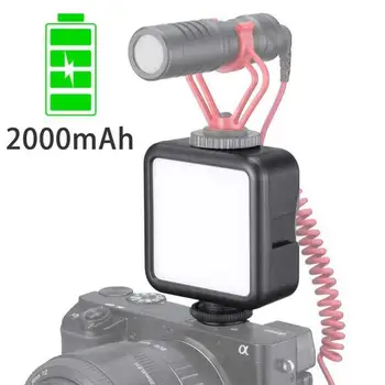 

Mini Led Video Light Built-in Charging Lithium Battery 49 Led Beads Camera Fill Light