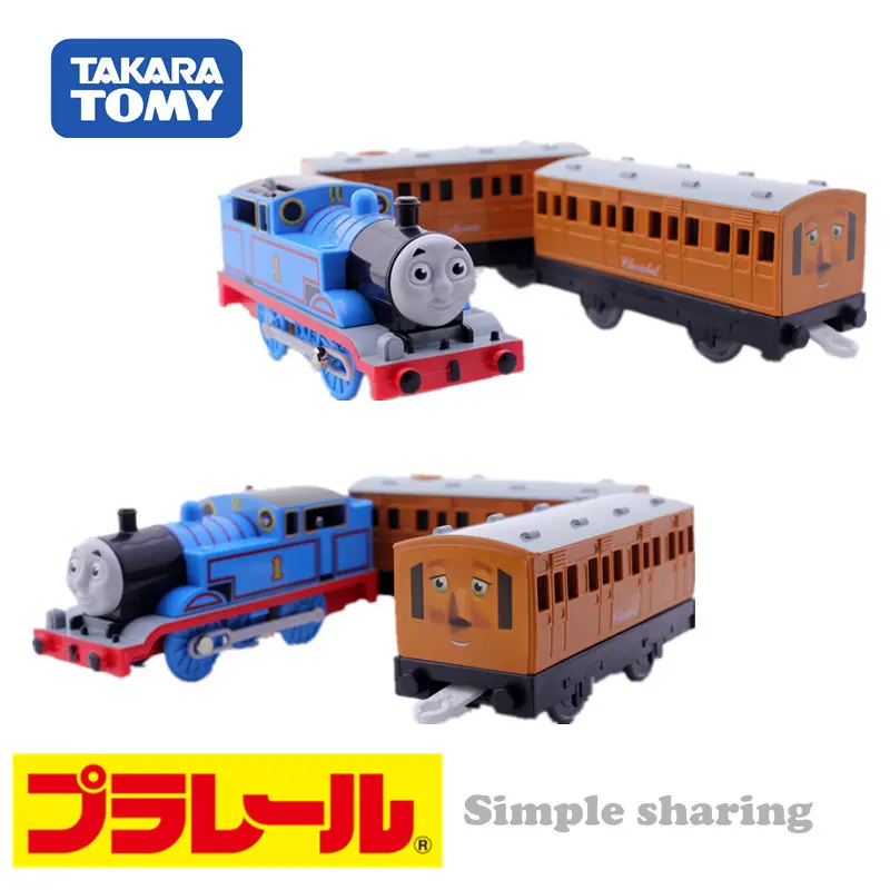 Takara Tomy tomica PLARAIL OT-01 говорящий английский плюс поезд модель комплект литья под давлением горячие детские игрушки для детей забавные волшебные детские куклы