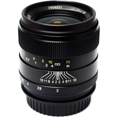 Линзы Mitakon Zhongyi Creator 35 мм f/2 для Canon EOS EF Nikon F Pentax K PK Sony FE E Minolta A mount Fujifilm X mount|Объективы