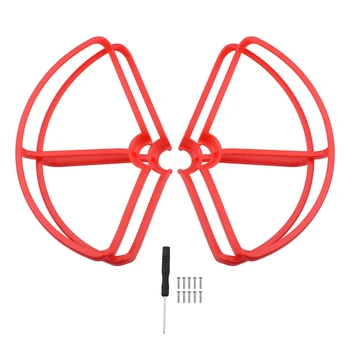 

4Pcs/Set Propeller Guard For Xiaomi Mi Drone Rc Quadcopter Spare Parts Accessories(Red)
