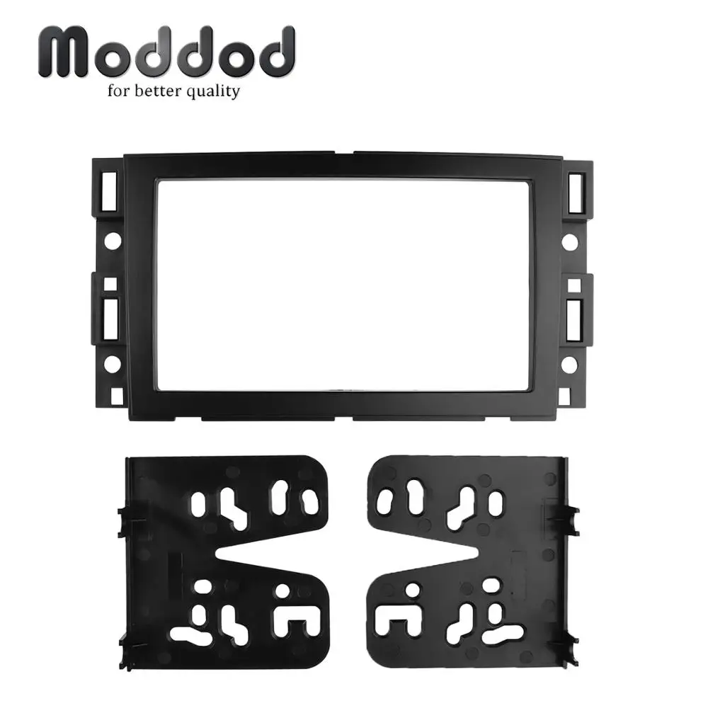 

Double Din Radio Fascia for Buick Enclave GMC acadia Lucerne 2007-2012 CD DVD GPS Stereo Fascia Dash Trim Installation Frame Kit