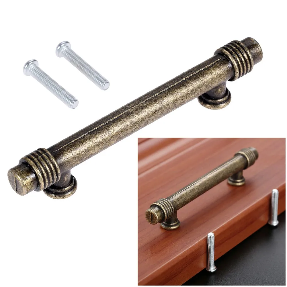 98*12 мм старинная полоса в китайском стиле цинковый сплав ручка с длинным