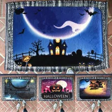 Ковер На Хэллоуин Кухня двери Ванная комната напольный коврик, напольный ковер тыквы печати Ванная комната ковролин двери коврики floorcarpet