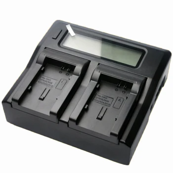 

Fast Quick Dual Battery Charger For Canon BP828 BP827 BP819D BP808 BP820 Camera Black