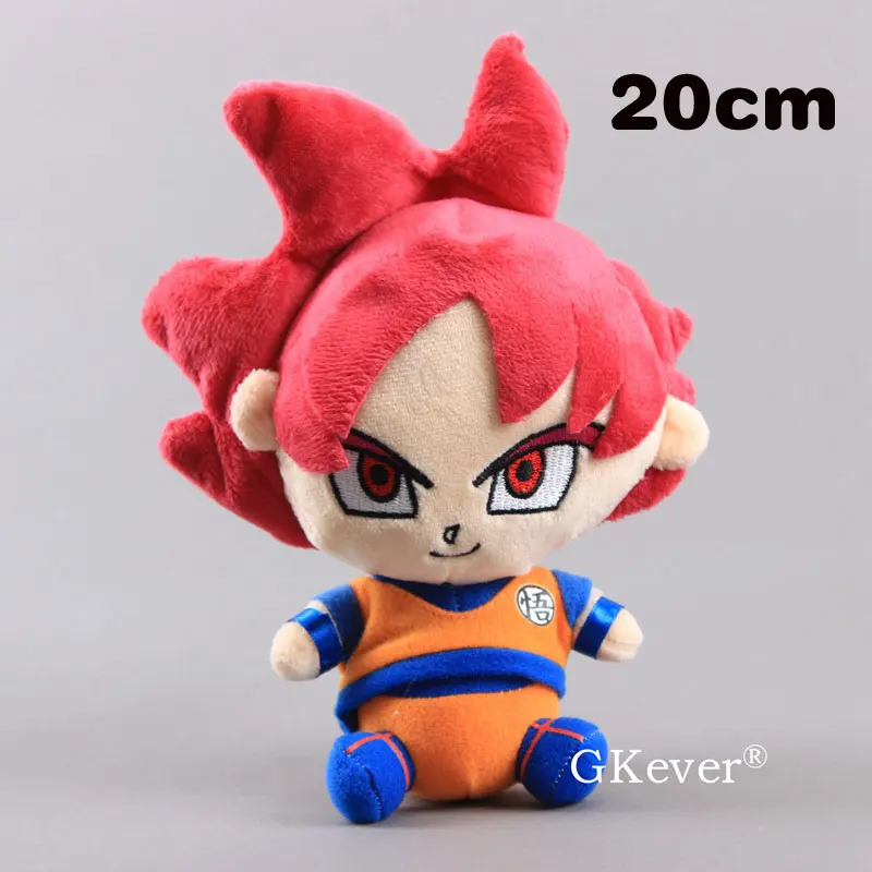17 стилей 20-30 см Dragon Ball Goku плюшевые игрушки кукла Dragon Ball Goku Kakarotto Majin Buu Piccolo Vegeta Супер Saiyan плюшевые куклы - Цвет: 20cm