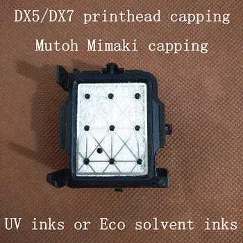 

2piece Compatible Cap Top Capping station DX5 DX7 Mimaki JV33 JV5 Mutoh ValueJet for E-PSON GS6000 Roland Abdeckung Printer cap