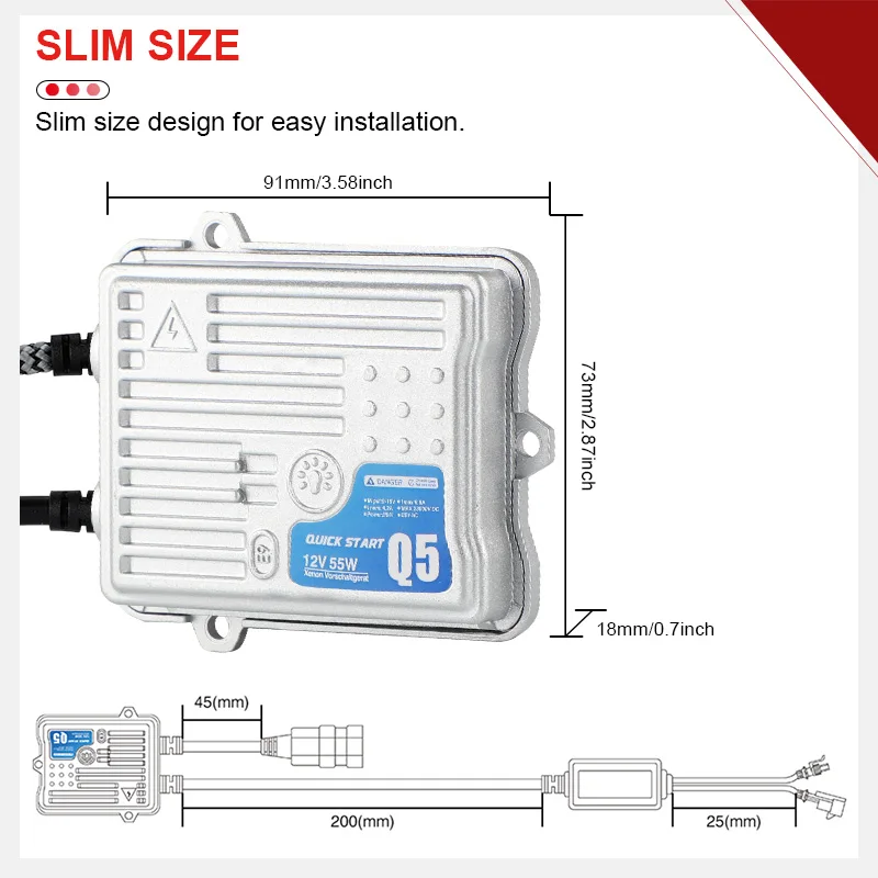 55W AC Qucik Start ballast (7)