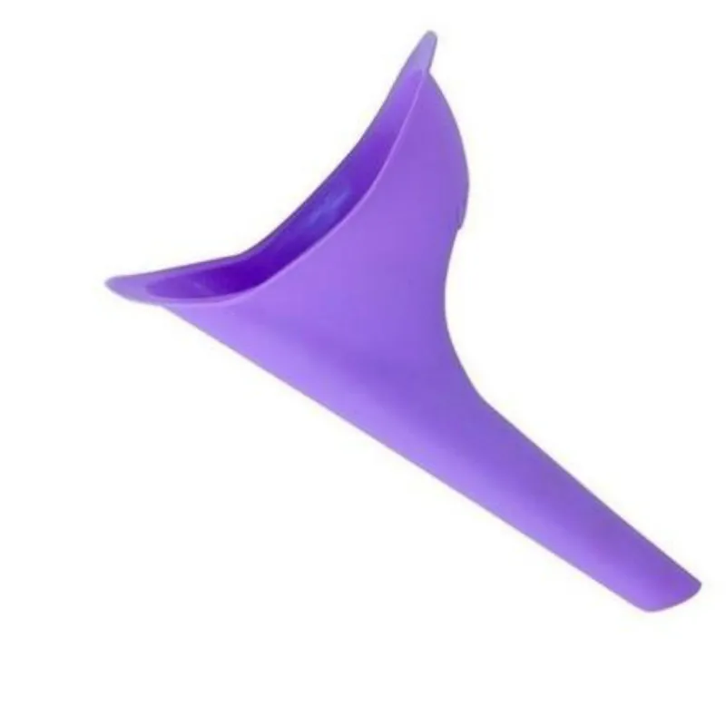 Portable Woman Elegance Travel Female Toilet Can Wee Urinal Urine Director Funnel Tube Silicone Urination Device Stand Up female toilet urinal