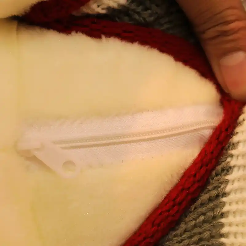 husky dog plush body pillow