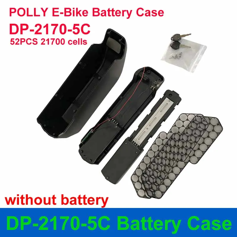 Células de Bateria E-Bike, DIY, DP-5C, DP-2170-5C, 36V, 48V, 52Pcs