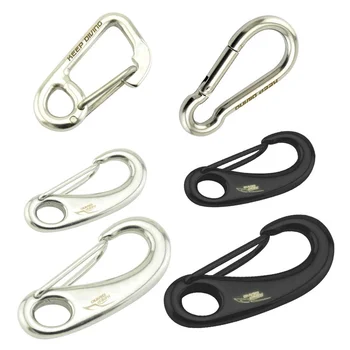 

Stainless Steel Diving Snap Hook Clip Harness Belt Retainer Stopper Singel Hook Accessoiress