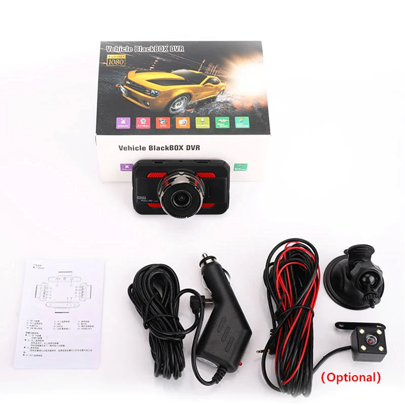 Odare " Full HD 1080P Автомобильный видеорегистратор авторегистратор DVR 170 градусов широкоугольный Автомобильный видеорегистратор с ночным видением