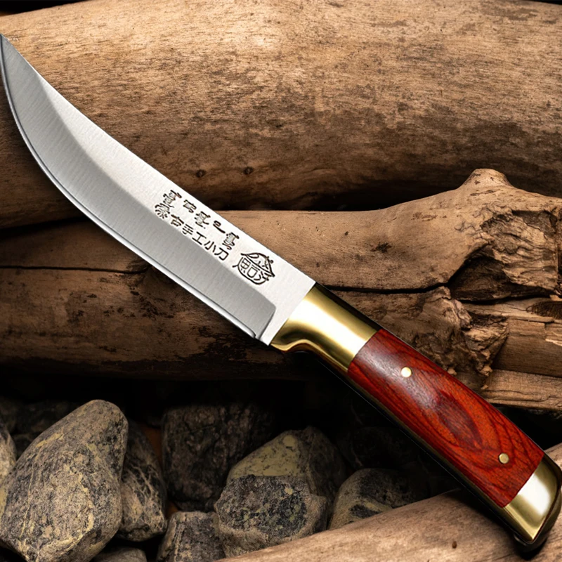 Sharp Outdoor Camping Survival Knife Tactical Hunting Knife Sharp and Durable Pocket EDC Tools