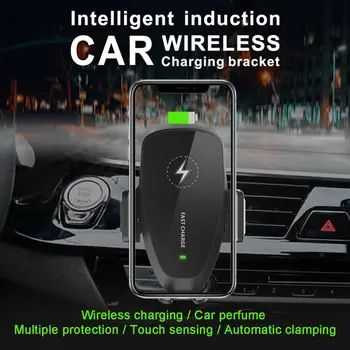 

Wireless Automatic Clamping Smart Sensor Car Phone Holder Fast Charging Charger