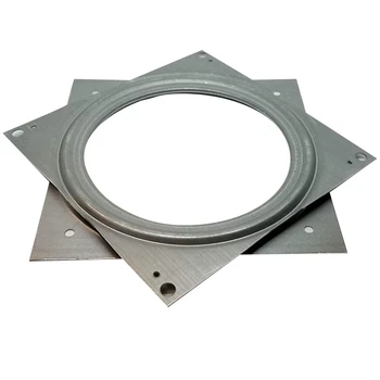 

3Pcs Steel Ball Bearing Rotating Tray, Metal Turntable Round Turntable, Ball Turntable 6 Inch Square Hollow Turntable