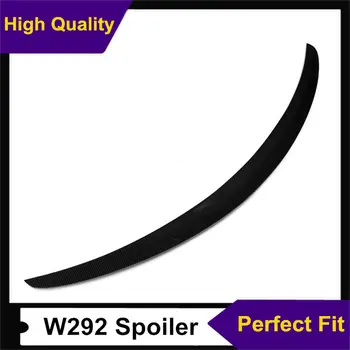 

For B-ENZ GLE W292 Spoiler Sedan Coupe 2016-2019 Car Styling Glossy Carbon Fiber Auto Rear Trunk Spoiler Wing