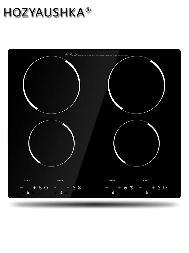 HOZYAUSHKA 4-head high-power induction cooker Desktop embedded dual purpose XM-DX12 / 4T