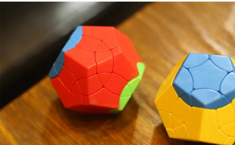 ShengShou BaiNiaoChaoFeng 12 сторонних Wumofang Magico Cubo 3 боковых цвета профессиональный скоростной куб Развивающие игрушки для детей новейшие