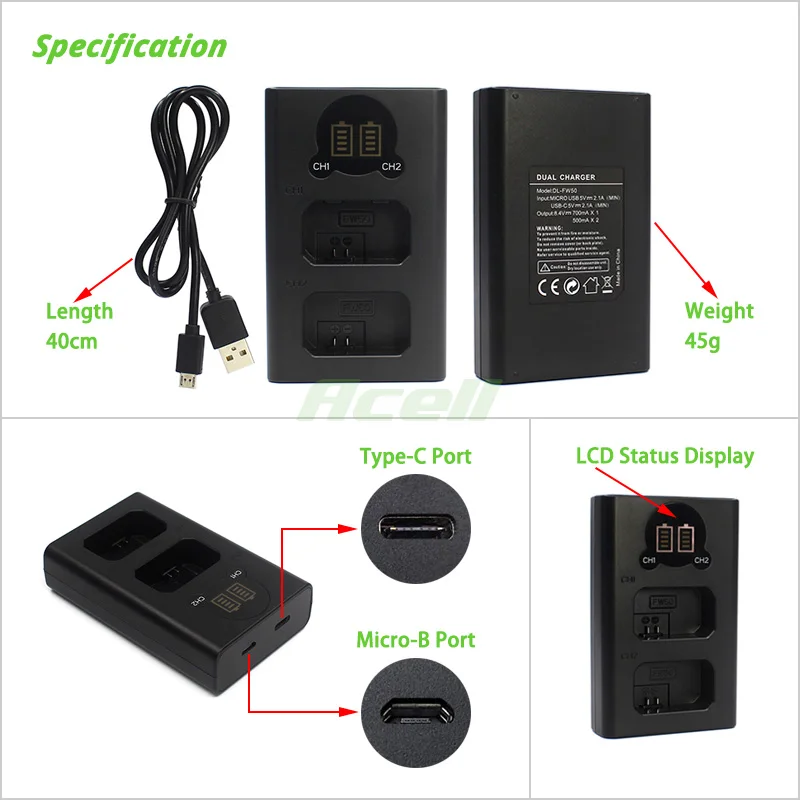 Spcc1b Acbat 001 Lcd Dual Battery Charger For Gopro Max 360 Panoramic Action Camera Camera Charger Aliexpress