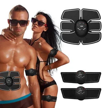 EMS Men Women Abdominal Muscle Toner Portable Unisex Fitness Training Gear for Abdomen/Arm/Leg/Hip Home Office Fitness 1