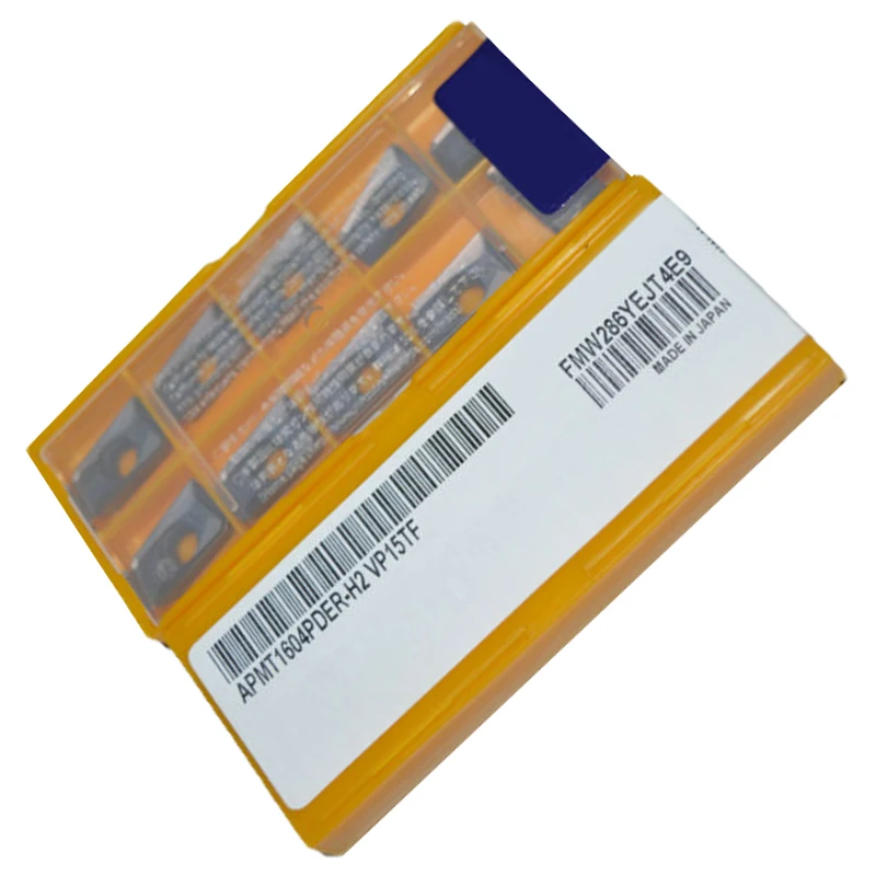 100 шт APMT1604PDER-H2 VP15TF вставки Индексируемые Металлообработка Токарные Инструменты Запчасти