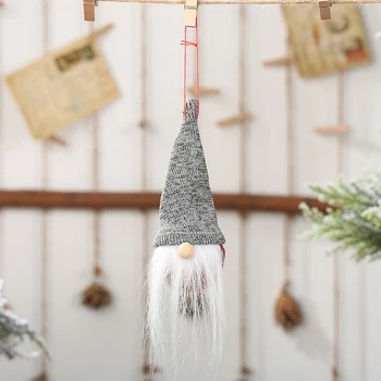 

Ornament Hanging Decor Christmas Small Delicate 3D Puppet Doll For Xmas Tree