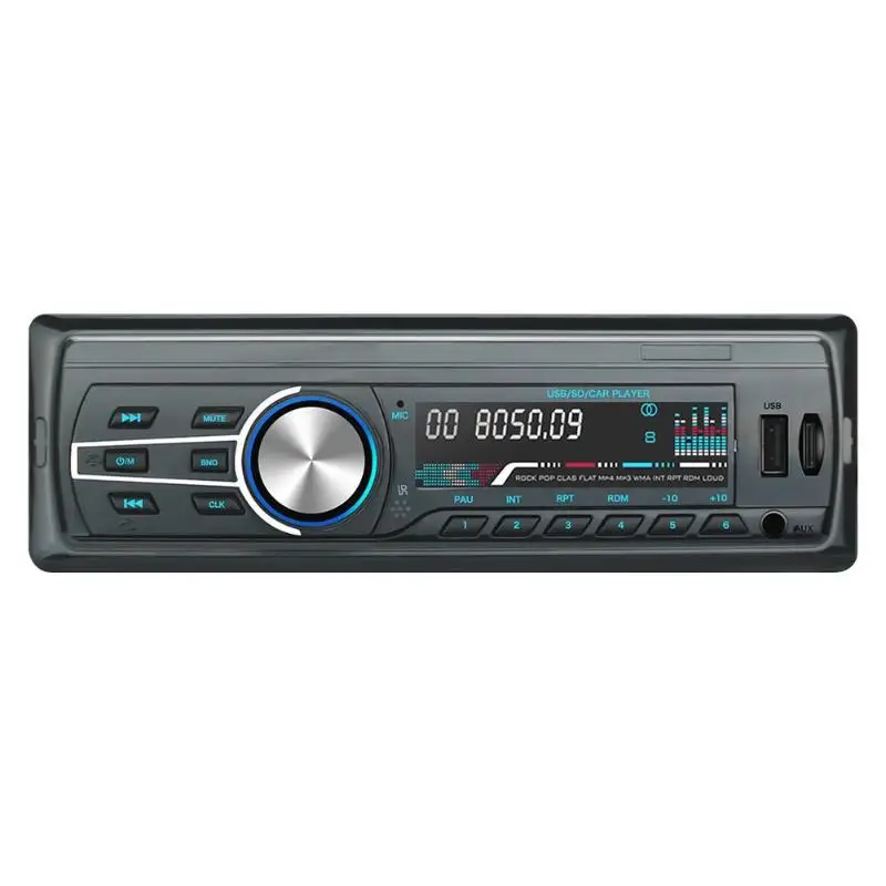 Универсальный 1 Din автомагнитола в тире стерео аудио USB FM радио RM-JQ1583C Bluetooth Hands-free головное устройство MP3 музыкальный плеер