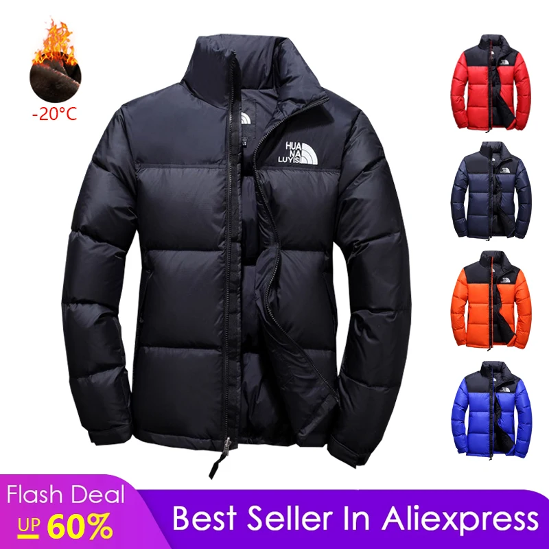 Winter Men's Down Jacket Face White Duck Parkas Coat For Men Women Couple Jackets Waterproof Windbreaker XS-XXXL | Мужская одежда