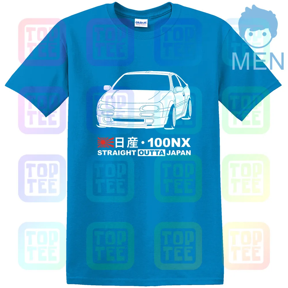 GT-shirt Nissan 100NX B13 Футболка tee - Цвет: Королевский синий