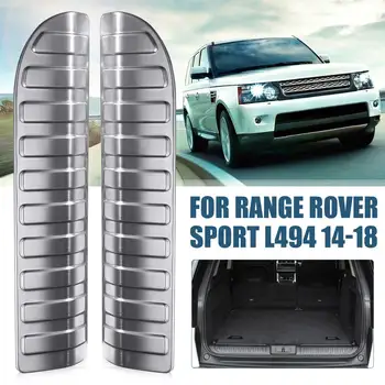 

Rear Tailgate Boot inserts Cargo Trunk Scuff Plates Trunk interior welcome pedal For Range Rover Sport L494 2014-2018