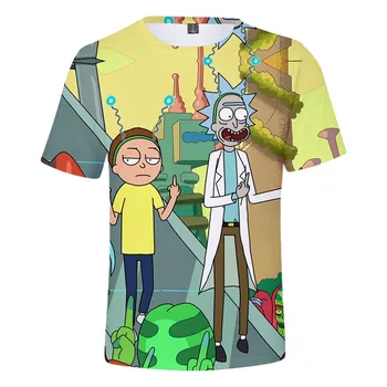 

Camiseta De Rick and Morty t shirt By jml2 Art 3D t-shirt unisex Brand tshirt Casual t shirts Pullover Anime Tee shirt clothes