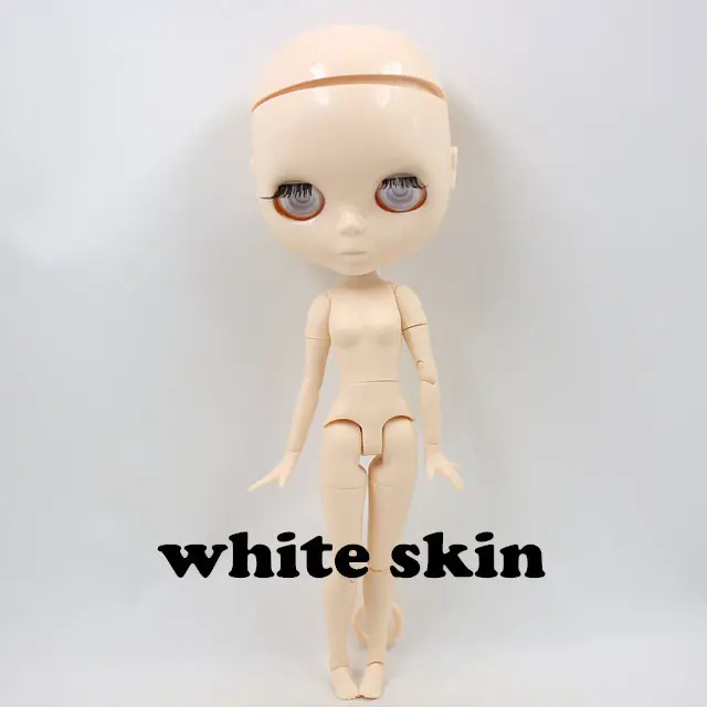 factory blyth doll joint body bjd toy without makeup shiny face for cutom doll DIY 7